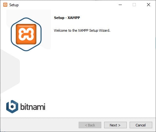 Launch Setup Wizard XAMPP tutorial: Installation and first steps