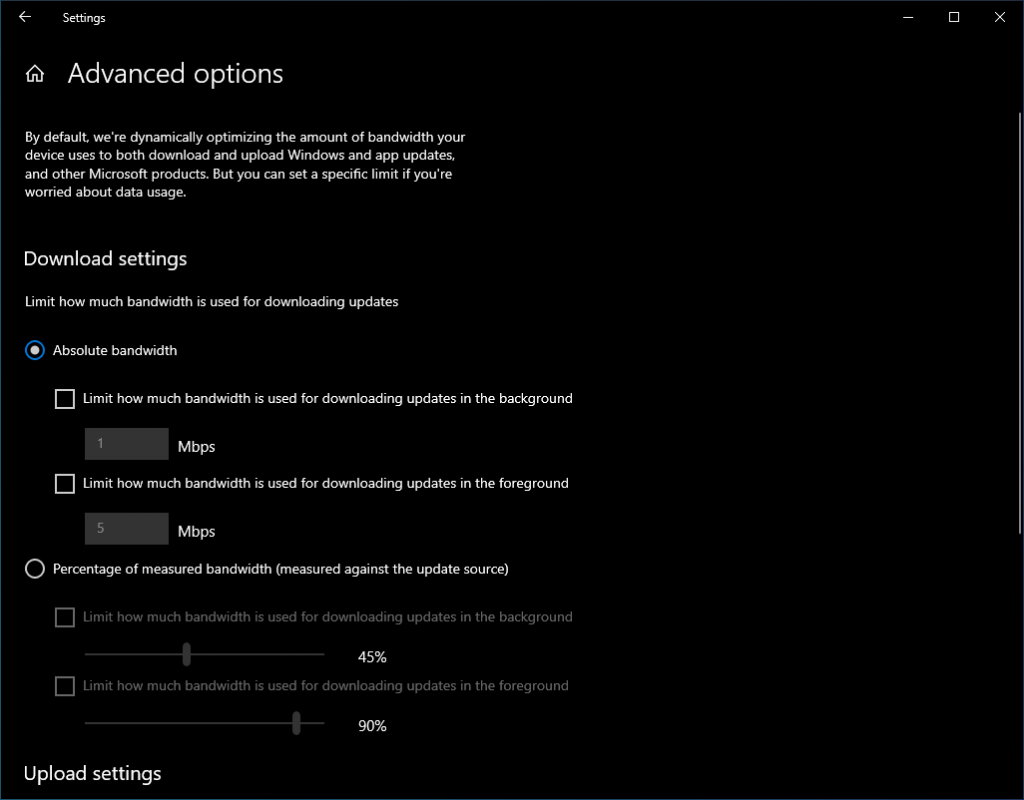 speed of downloading Windows 10: new features updated May 2020